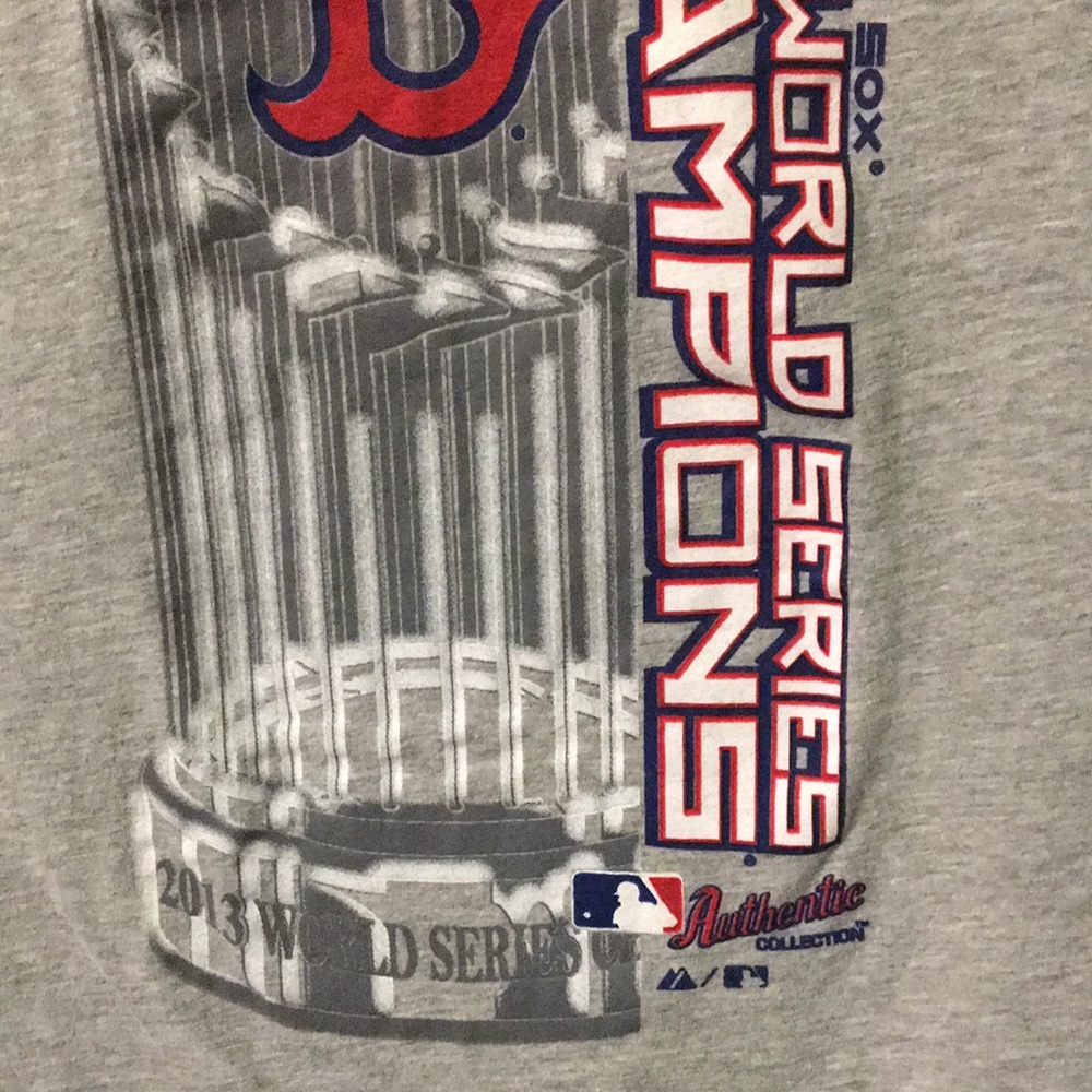 Boston Red Sox World Series Championship T Shirt MLB S/M - Picture 3 of 5
